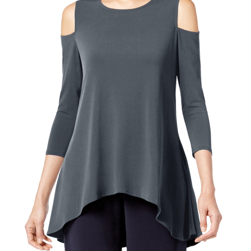 Cold Shoulder Long Sleeves Tops